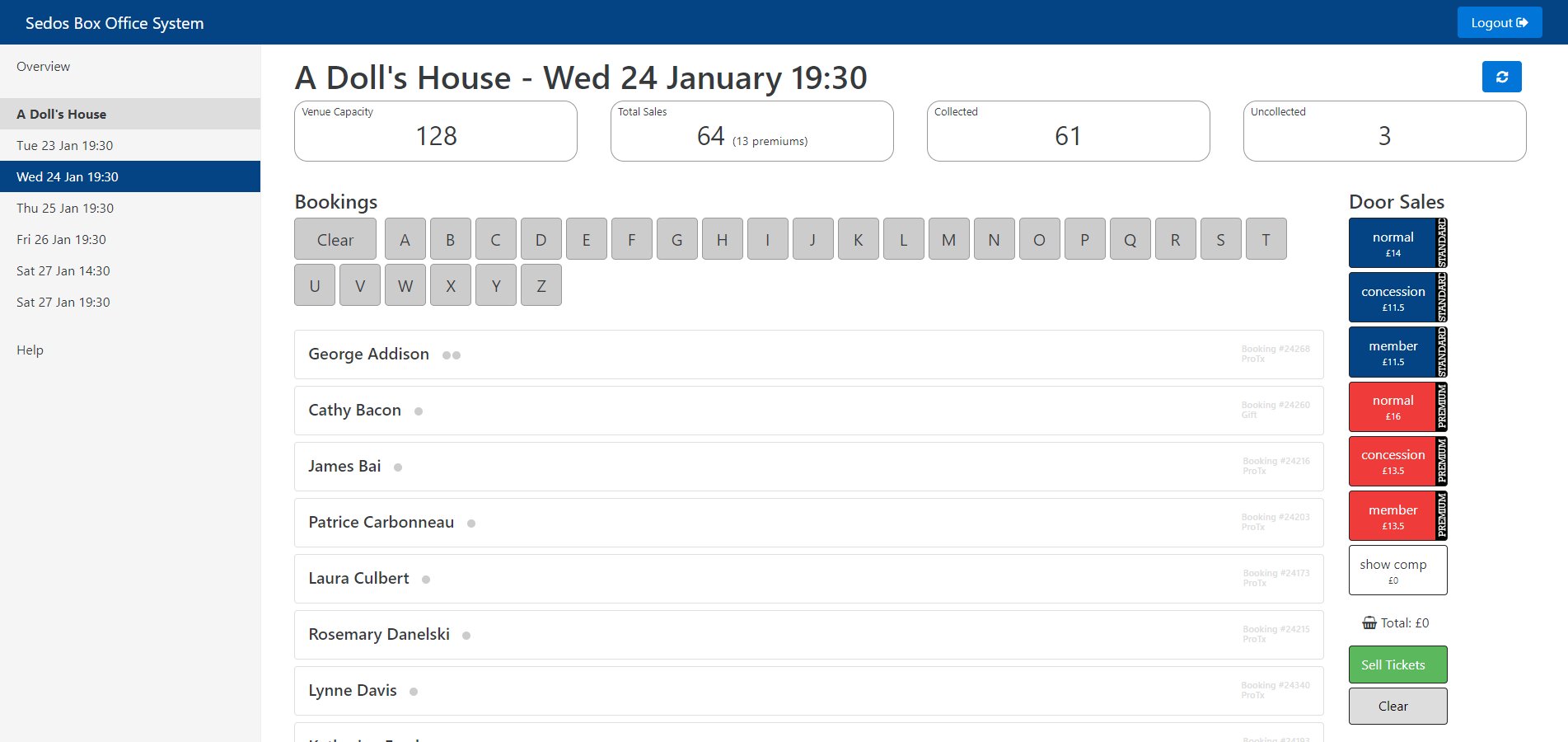 Box Office Frontend